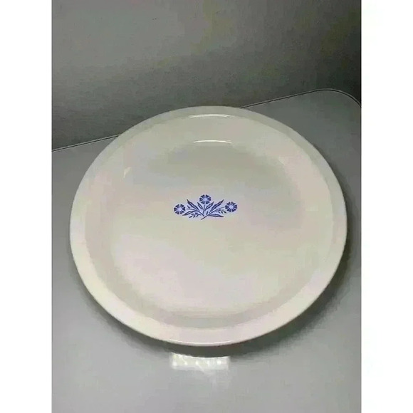 VINTAGE P 309 CORNING WARE PIE PLATES, 9" x 1-1/4" BLUE CORNFLOWER - Picture 1 of 9